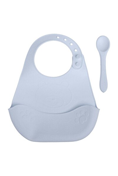 OEM Baveta cu colector pentru alimente, de culoare bleu, cu design ursulet si...