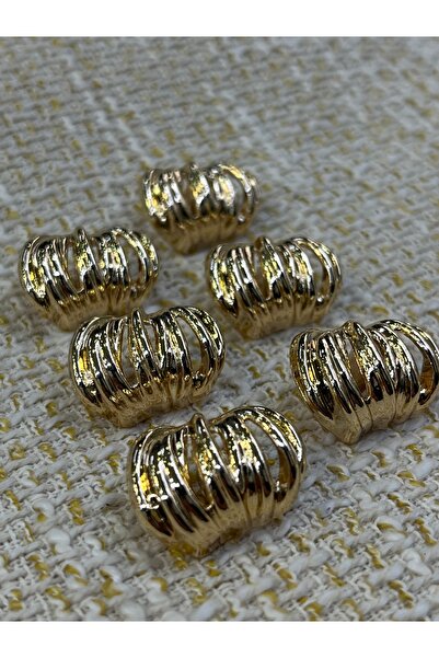 ODDA TASARIM ATÖLYESİ 23 мм ПРЕМИУМ КАЧЕСТВО РАТАН МОДЕЛ ЗЛАТЕН БУТОН СЕТ