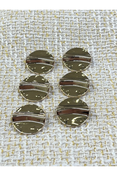 ODDA TASARIM ATÖLYESİ 23 mm Premium Quality Wave Detail Button Set