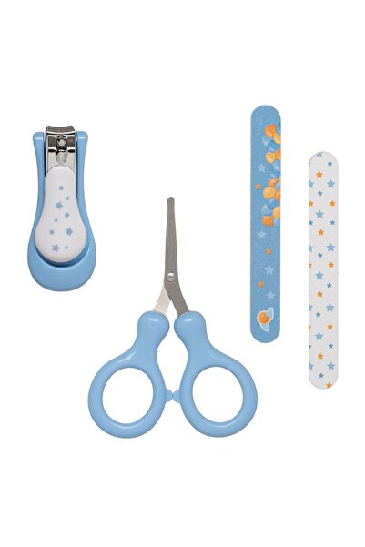 OEM Baby care set with a boy model, contains nail clipper with cover, scissor...