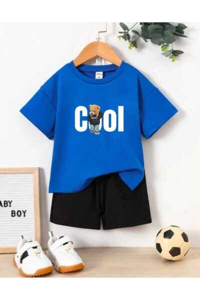 Nice Clothes Children's Tracksuit Set Hooded Unisex Cool Baskii