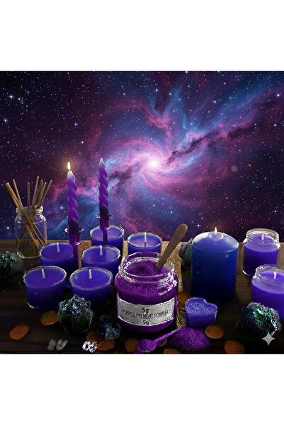 Fabrikone Mor Toz Mum Boyası - 05 Gr