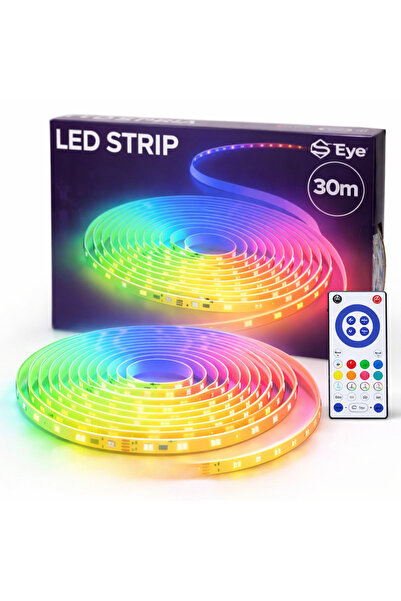 s-Eye S Eye RGBIC LED strip 30 m, multicolor ambient lighting, adjustable whi...