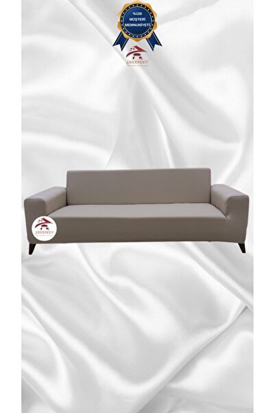 Şahaneev Tekstil Mikro Lastikli Kaymaz Elastik Koruyucu Giydirme Koltuk Örtüs...