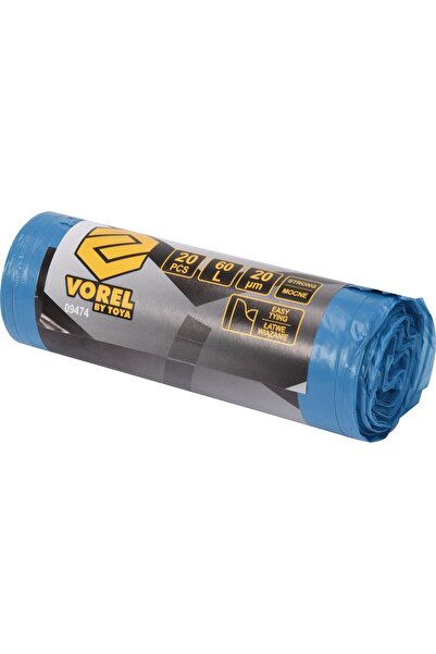 Other Strong bags with handles """"sinus"""" for waste 60l 20 pcs / 09474 / V...