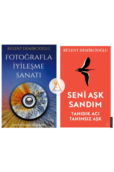 Destek Yayınları Bülent Demircioğlu/2 Kitap Set/Seni Aşk Sandım/Fotoğrafla İy...