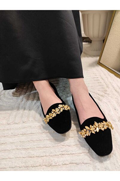 MY STİL MODA Taşlı Babet