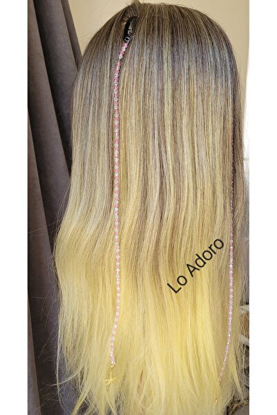 LO ADORO 2 Pieces Holiday Hair Accessory Kızıl Dereli Model 2-Pack