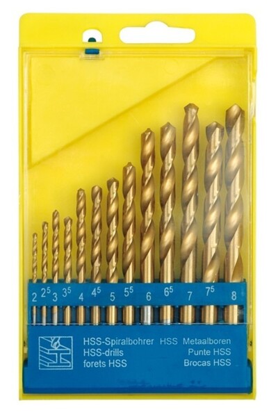 Other Burghie pentru metal, titan 2-8 mm / 13 buc / 22310 / STHOR
