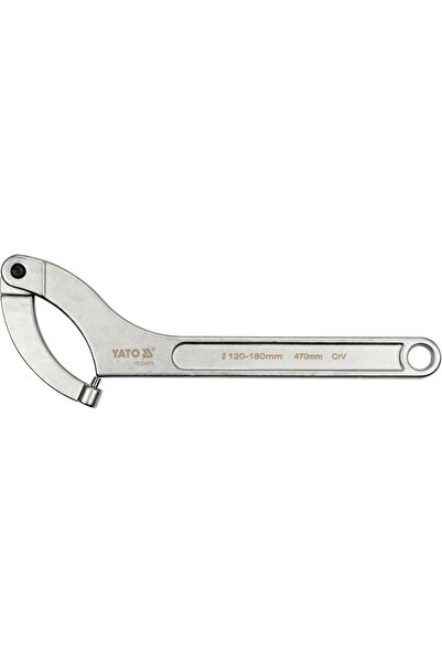 Other HOOK WRENCH WITH ROUND PIN, JOINTED 120-180 MM / YT-01679 / YATO