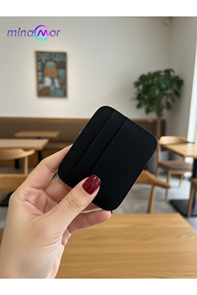 Minamor Suede Card Holder