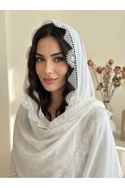 Muhtalif Markalar Gönen El İşçiliği İğne Oyalı Mevlüt Örtüsü - Dağ Ve Halka M...