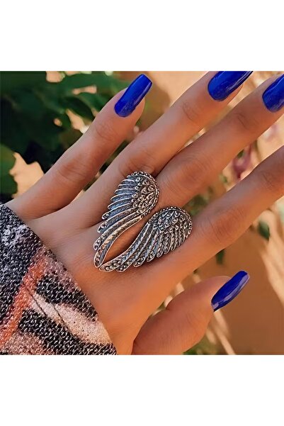 CARAVSTORE Angel Wing Ring