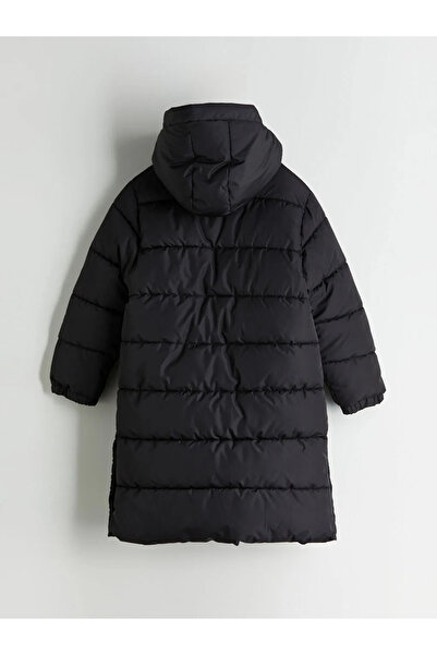 LC Waikiki Palton puf pentru fetiță cu glugă