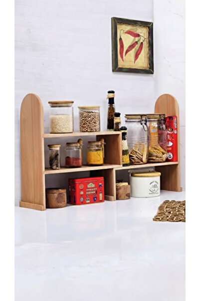 Artistic Wood Ayarlanabilir Çok Amaçlı Tezgah Üstü Raf, Baharatlık, Banyo org...