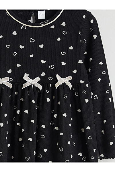 LC Waikiki Girl's Dress with Bow Detail