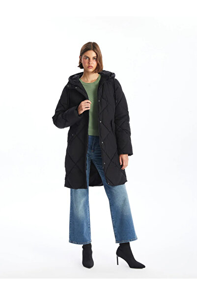 LC Waikiki Hooded Quilted Women's Puffer Coat