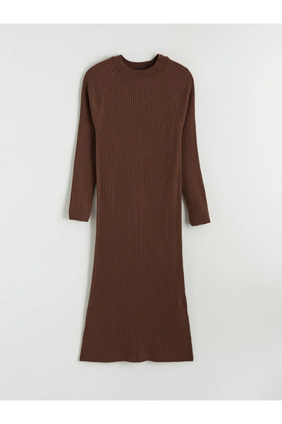 LC Waikiki Crew Neck Knitwear Dress