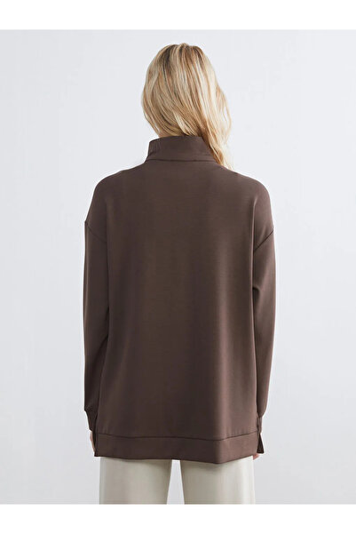 LC Waikiki Γυναικείο φούτερ τουνίκ με όρθιο γιακά