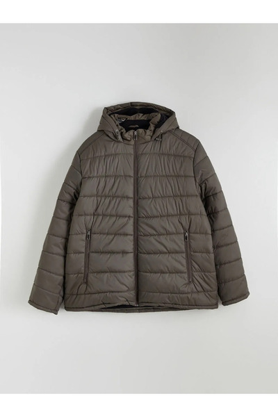 LC Waikiki Standard Mold Hooded Men's Puffer Coat