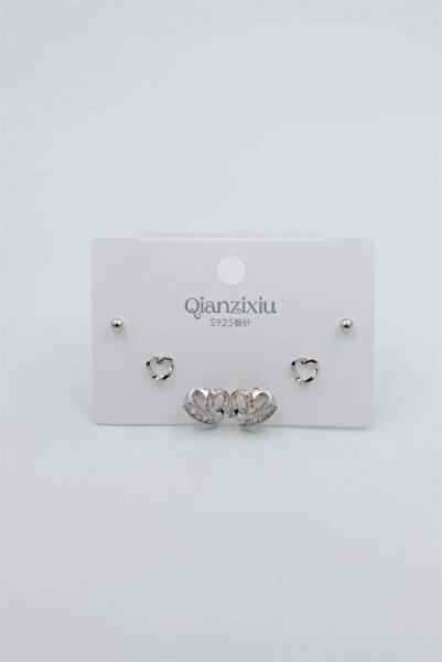 toyigoo Multiple Set Earrings - Silver