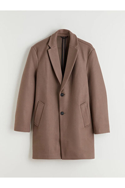 LC Waikiki Standard Fit Men's Cashmere Coat