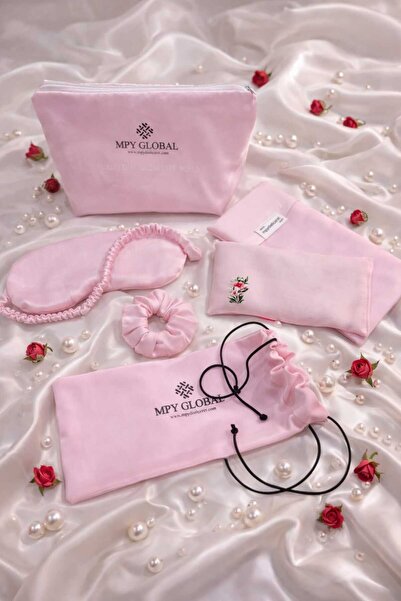 MPY GLOBAL Σετ Ύπνου & Γιόγκα από Βαμβακερό Σατέν Premium |   Μαξιλαράκι ύπνο...