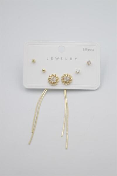 toyigoo Multiple Set Earrings - Gold