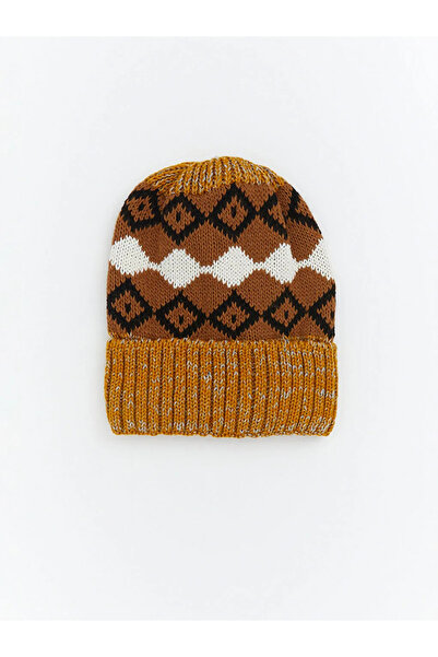 LC Waikiki Geometric Patterned Girl's Beret