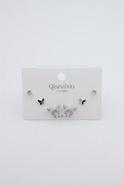 toyigoo Multiple Set Earrings - Silver