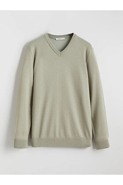 LC Waikiki V-Neck Men's Knitwear Sweater