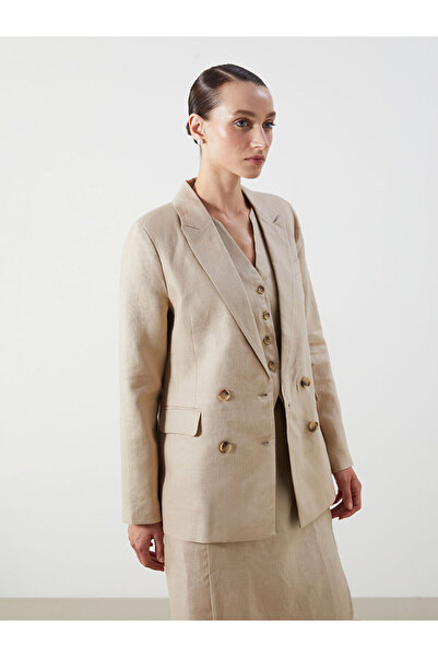 LC Waikiki سترة بليزر نسائية من الكتان