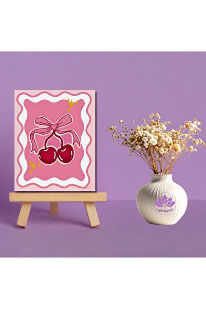 LİLYHOBBYLAND Mini Sayılarla Boyama Kiti 20x20 cm Sevgililer Günü ve Kız Gece...