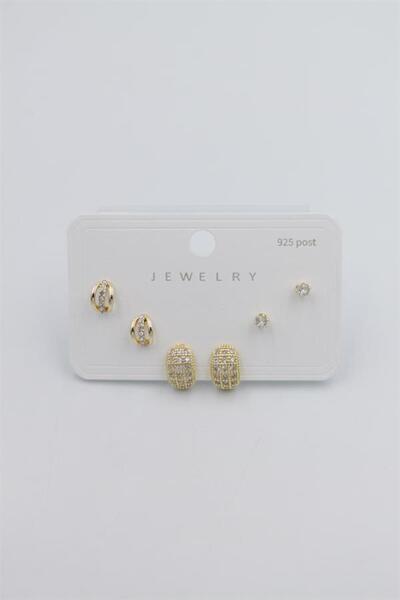 teknoparkx Multiple Set Earrings - Gold