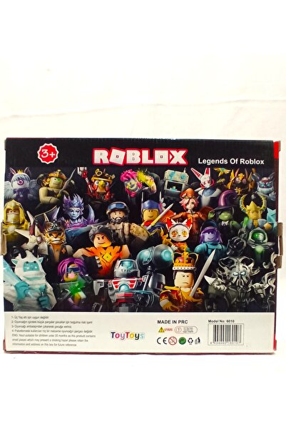 Pufline Roblox Oyuncak Figür 6 Figür 16 Parça 3D Oyuncak Seti Legends Of Roblox
