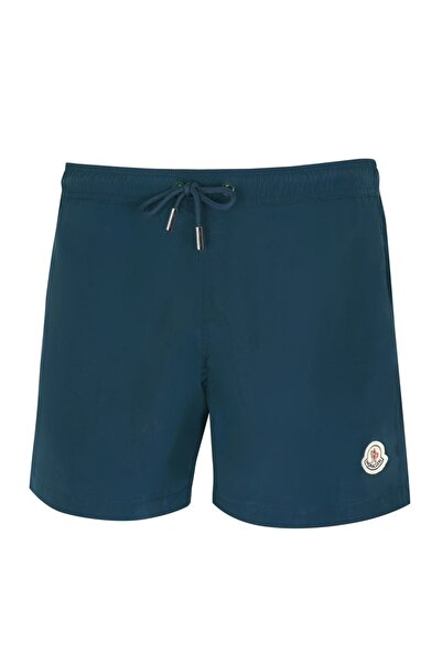 Moncler Gamme Bleu Logolu Yama Detaylı Yüzme Şortu