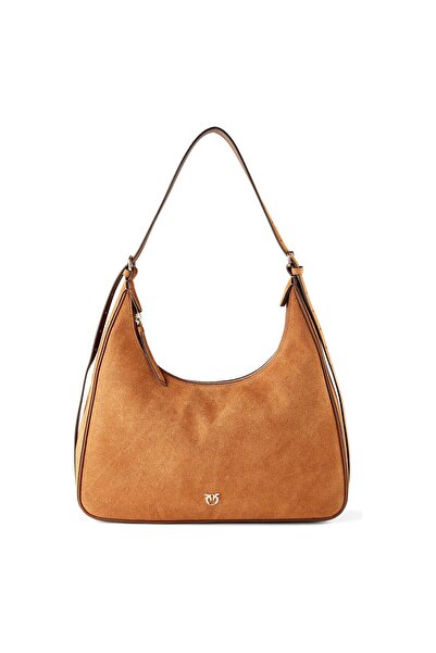 PİNKO Miss Classic Schultertasche Leder 35 cm