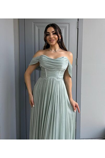 Lucille Fashion elegant evening dress