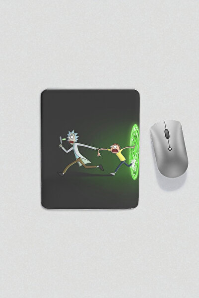Velora Dekorasyon Rick And Morty - Baskılı Dikdörtgen Bilek Destekli Mousepad...