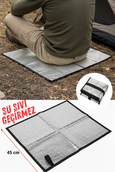 KAŞIKBEY Cushion Kamp Oturma Matı Oturma Minderi Yürüyüş Dağcılık Zemin Matı ...