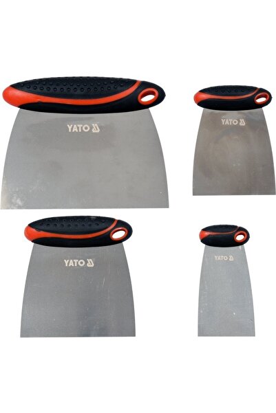 Other Spatule „flip-flop” din oțel inoxidabil, set de 4, YT-52790 YATO