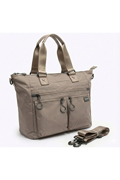 Sanmorris Αδιάβροχη τσάντα ώμου και χειρός με πολλαπλές θήκες — Ανθεκτική, Ελ...