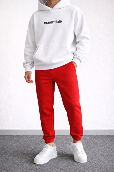 Revasser Unisex Women/Men Essentials Custom Printed Bottom Top Cotton Jogger ...