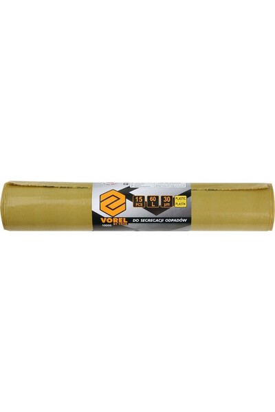Other WASTE BAG 60L PLASTIC 15 PCS 10000 VOREL