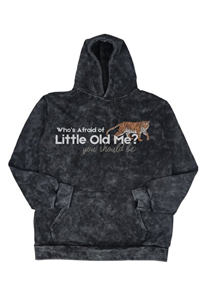 Fuddy Moda للجنسين قصة فضفاضة من يخاف مني الصغير القديم؟ مطبوع بغطاء رأس سويت...