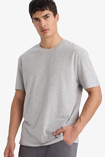 DeFacto 100% βαμβακερό βασικό μπλουζάκι V7699AZ26SP