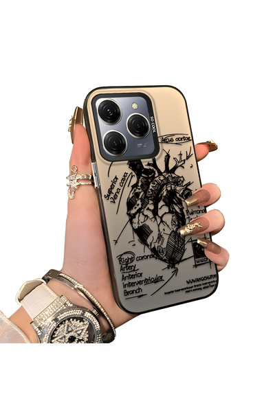 ucuc حافظة Tecno Spark 20 Pro متوافقة مع الحافة السيليكونية الصلبة والمضادة ل...