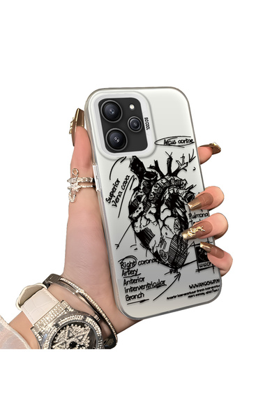 ucuc حافظة Xiaomi Redmi 12 4G متوافقة مع الحافة السيليكونية الصلبة والمضادة ل...