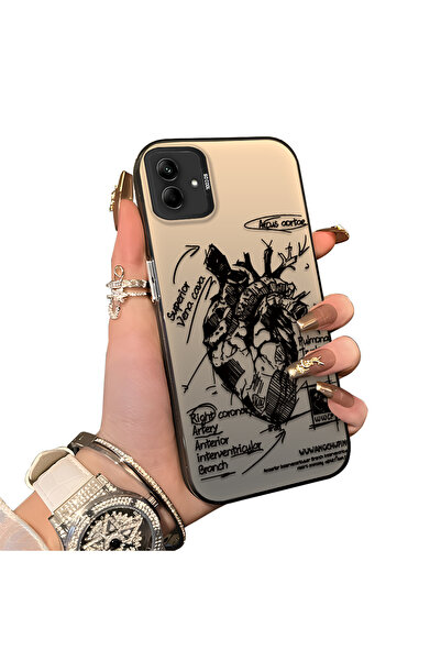 ucuc حافظة سيليكون متوافقة مع هاتف سامسونج جالاكسي A04e ذات حافة صلبة ومضادة ...