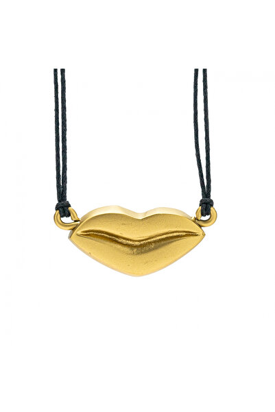 ARANA Brass Kiss necklace